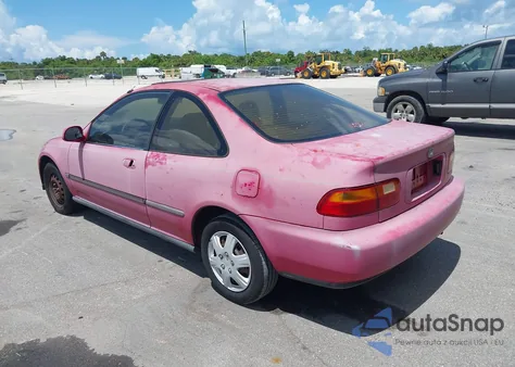 1995 Honda Civic Ex from USA, damaged, VIN 2HGEJ112XSH519985
